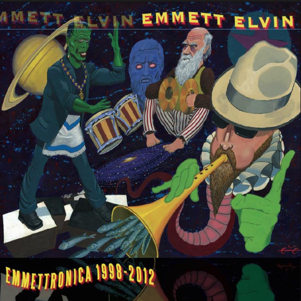 Emmett Elvin Emmettronica 1998-2012 album cover