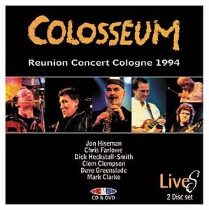 Colosseum Reunion Concert Cologne 1994 album cover