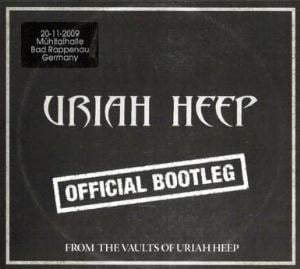 Uriah Heep Official Bootleg Bad Rappenau 2009 album cover