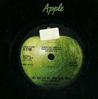 The Beatles Ballad Of John And Yoko album cover