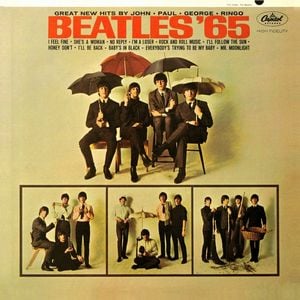 The Beatles Beatles '65 album cover