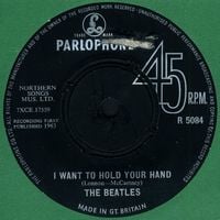The Beatles I Want To Hold Your Hand album cover
