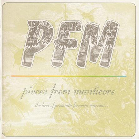 Premiata Forneria Marconi (PFM) Pieces From Manticore album cover