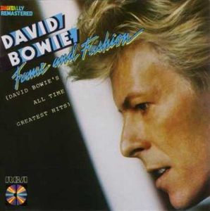 David Bowie Fame and Fashion (David Bowie's All Time Greatest Hits) album cover
