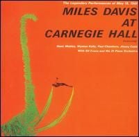 Miles Davis At Carnegie Hall album cover
