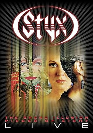 Styx The Grand Illusion / Pieces of Eight Live album cover