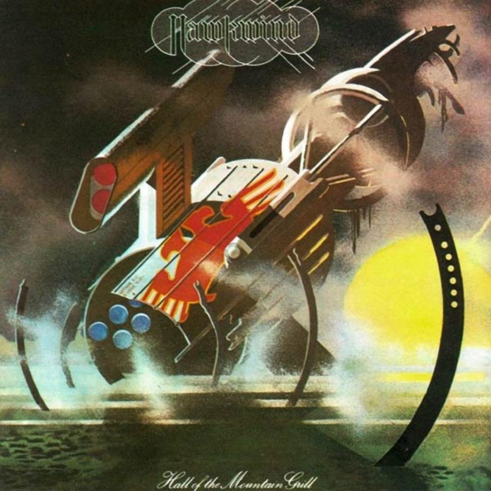Hawkwind Hall of the Mountain Grill album cover