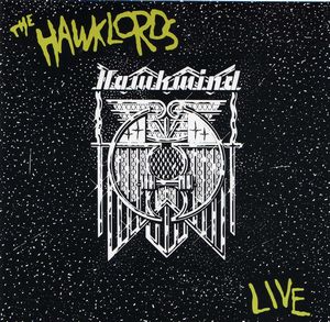 Hawkwind The Hawklords Live album cover