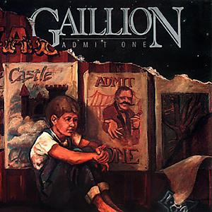 Gaillion - Admit One CD (album) cover