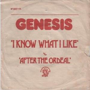 Genesis I Know What I Like (In Your Wardrobe) / After The Ordeal album cover
