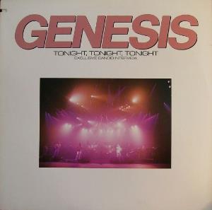Genesis - Tonight, Tonight, Tonight Exclusive Candid Interview CD (album) cover