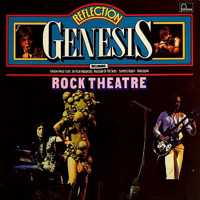 Genesis - Reflection - Rock Theatre CD (album) cover
