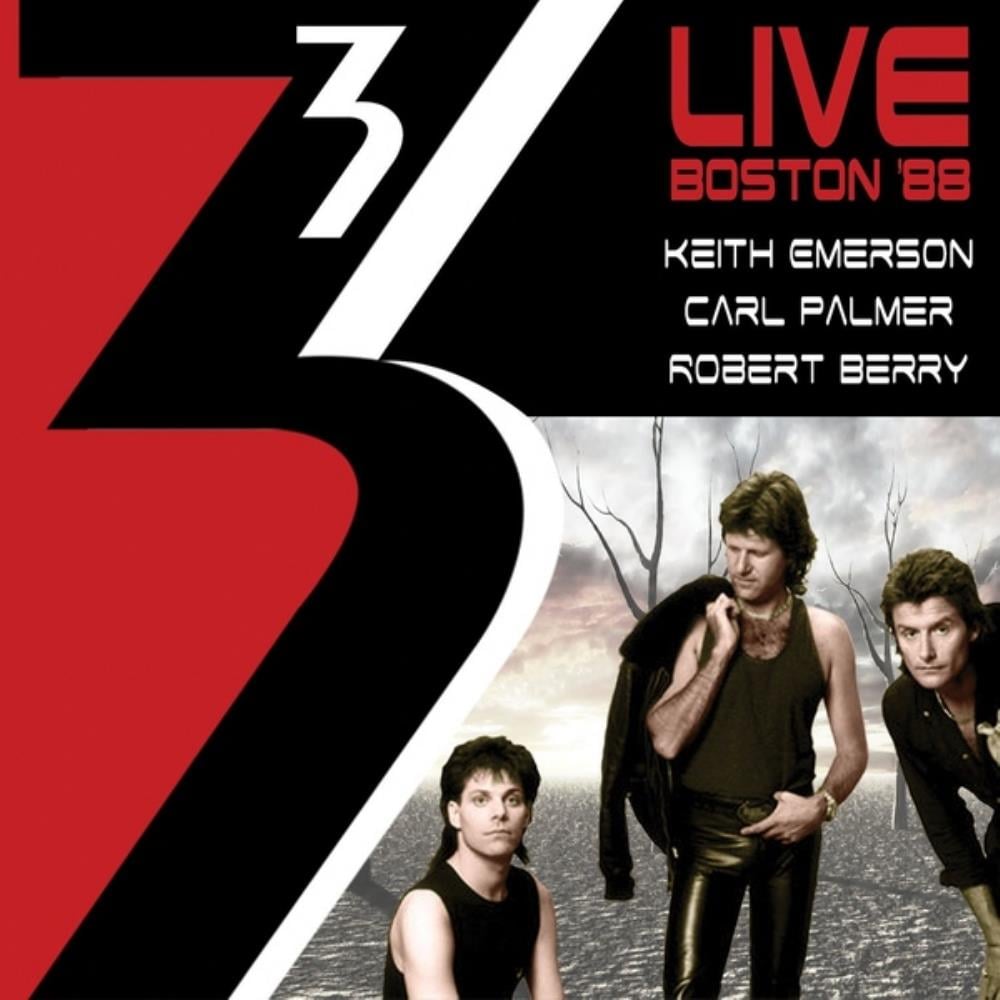3 Live Boston '88 album cover