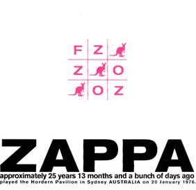 Frank Zappa - FZ:OZ CD (album) cover