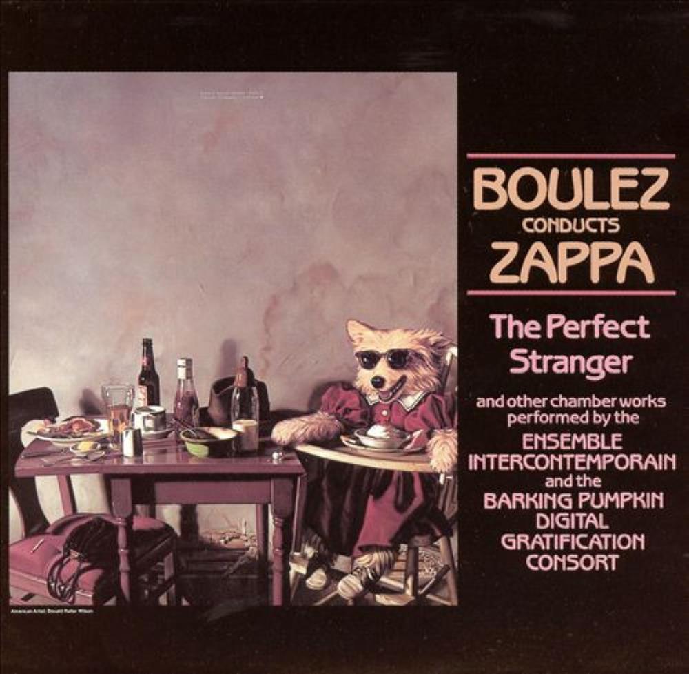 Frank Zappa Boulez Conducts Zappa: The Perfect Stranger album cover