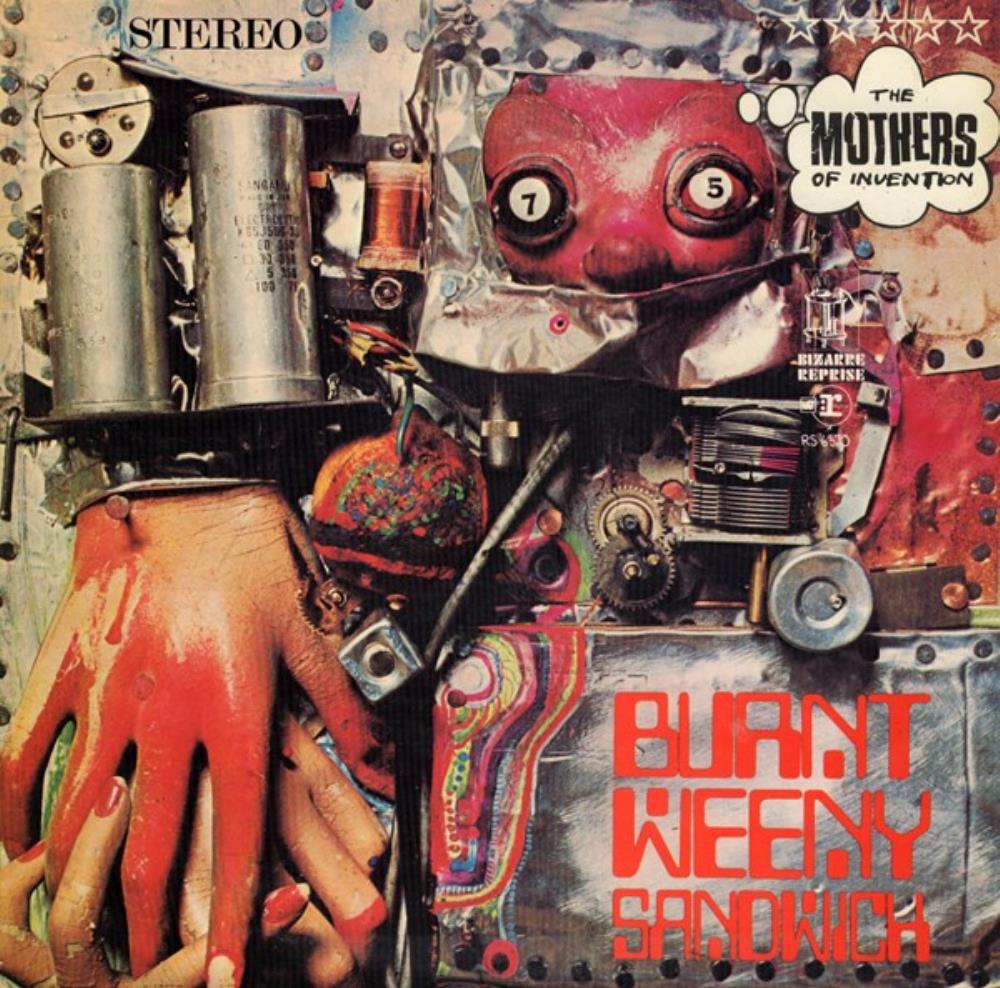 Frank Zappa The Mothers Of Invention: Burnt Weeny Sandwich album cover