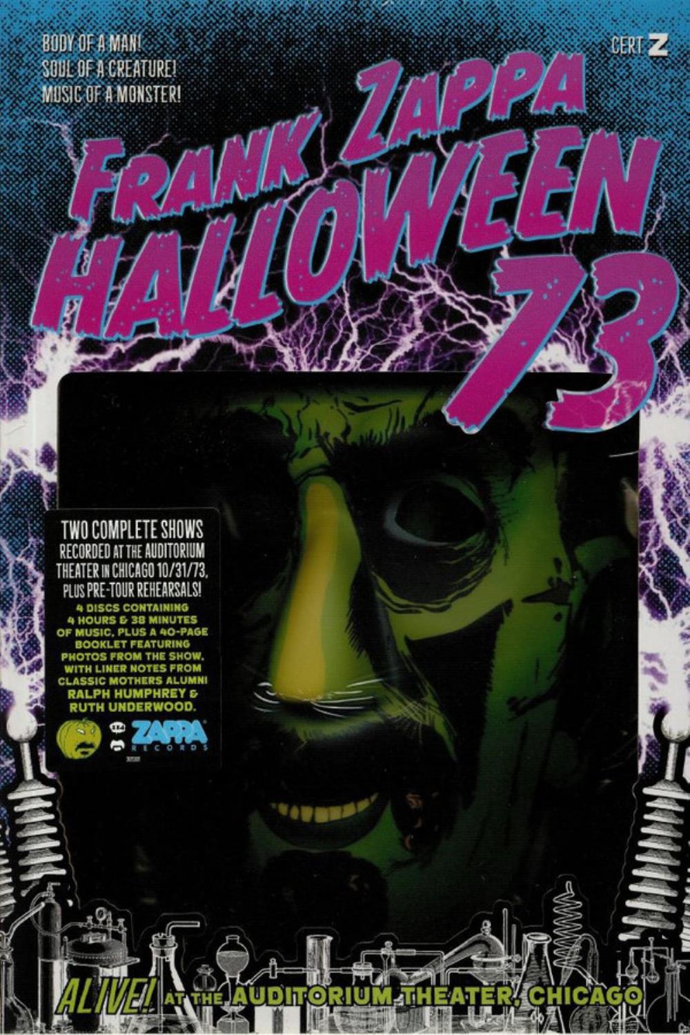 Frank Zappa - Halloween 73 CD (album) cover