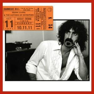 Frank Zappa - Carnegie Hall CD (album) cover
