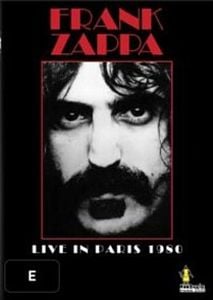 Frank Zappa - Live In Paris 1980 CD (album) cover
