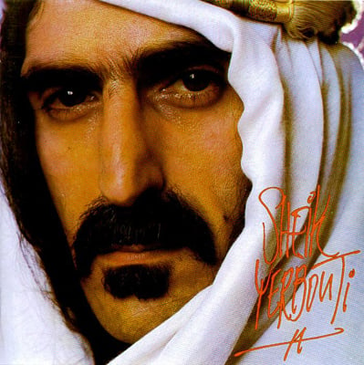 Frank Zappa Sheik Yerbouti album cover