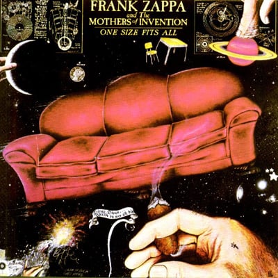 Frank Zappa One Size Fits All  album cover
