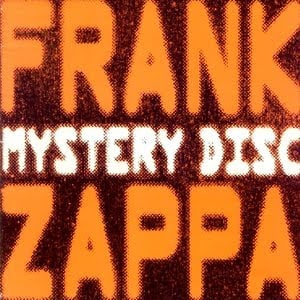 Frank Zappa - The Mystery Disc CD (album) cover