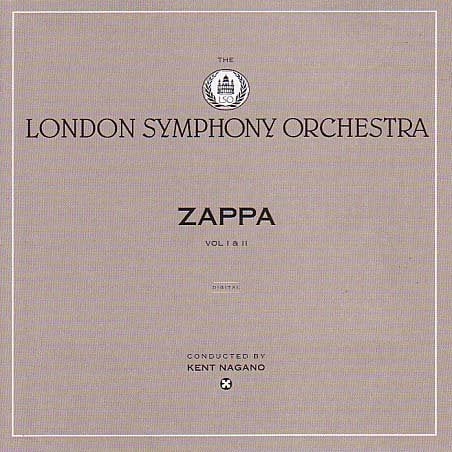 Frank Zappa London Symphony Orchestra Vol. I & II album cover