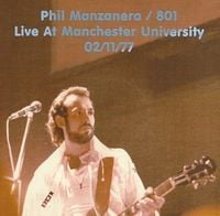 801 Live at Manchester University 2-11-1977 album cover