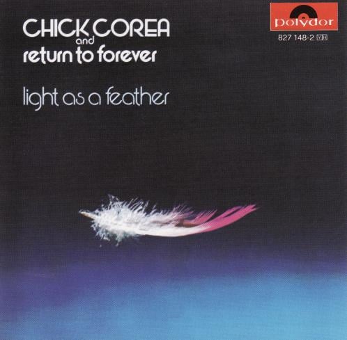 Return To Forever Light as a Feather album cover
