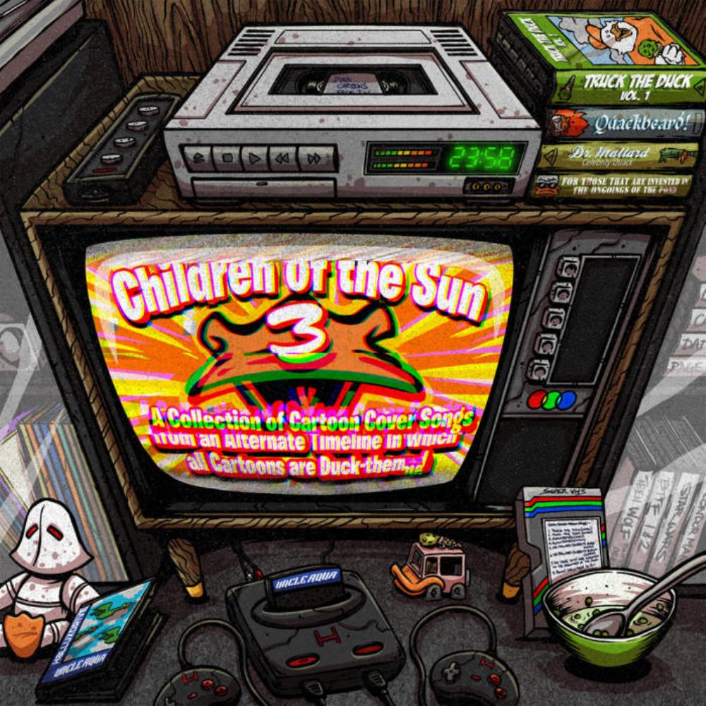 Toehider XII in XII #06 - Children of the Sun 3: A Collection of Cartoon Theme Songs from an Alternate Timeline in Which All Cartoons Are Duck-Themed album cover