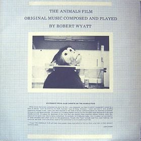 Robert Wyatt The Animals Film album cover