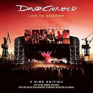 David Gilmour - Live in Gdańsk CD (album) cover