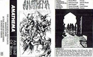 Anathema An Iliad of Woes  album cover