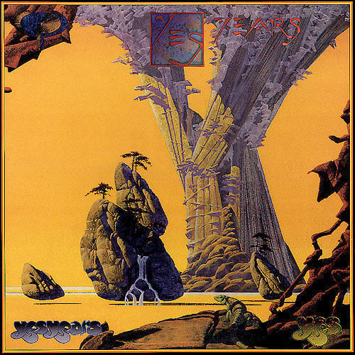 Yes - Yesyears CD (album) cover