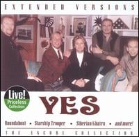 Yes - Extended Versions - The Encore Collection CD (album) cover