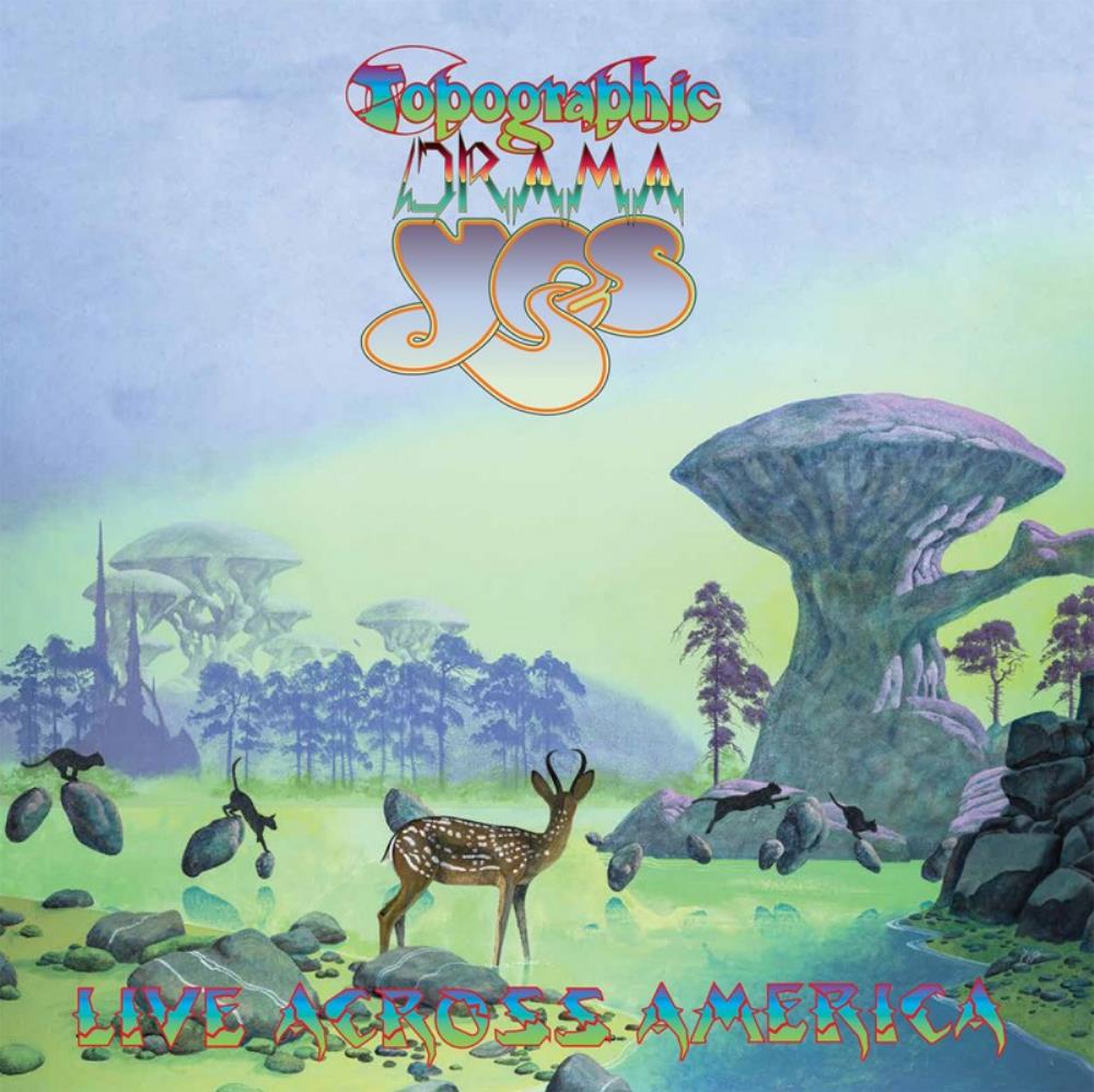 Yes - Topographic Drama: Live Across America CD (album) cover