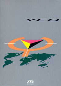 Yes - 9012 LIVE (DVD) CD (album) cover