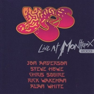 Yes Live at Montreux 2003 album cover