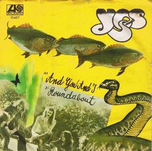 Yes - And You and I / Roundabout CD (album) cover