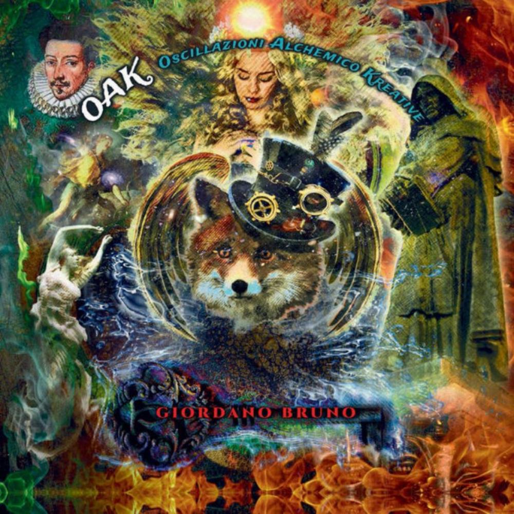 Oscillazioni Alchemico Kreative (O.A.K.) - Giordano Bruno CD (album) cover