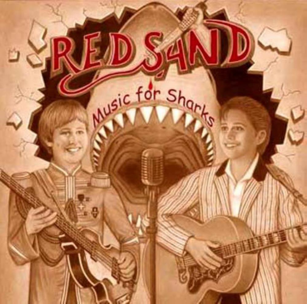 Red Sand - Music For Sharks CD (album) cover