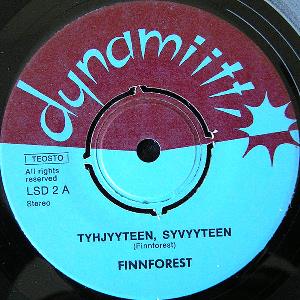 Finnforest - Tyhjyyteen, Syvyyteen CD (album) cover