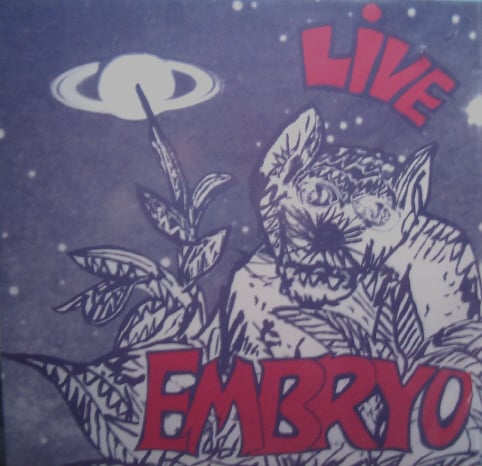 Embryo - Live Embryo CD (album) cover