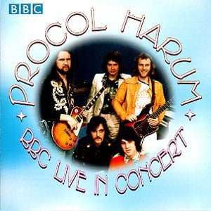 Procol Harum BBC Live in Concert album cover