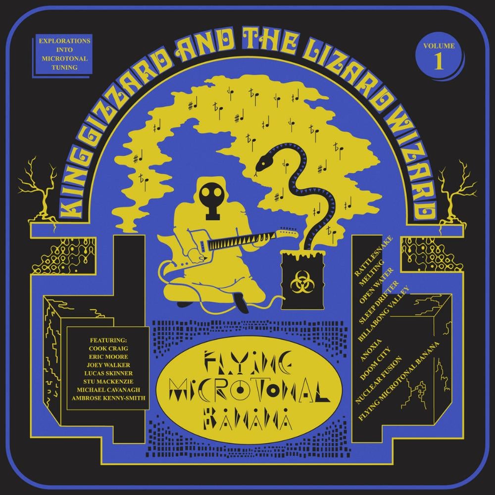 King Gizzard & The Lizard Wizard - Flying Microtonal Banana CD (album) cover