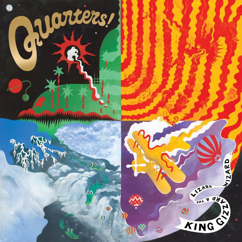 King Gizzard & The Lizard Wizard - Quarters ! CD (album) cover