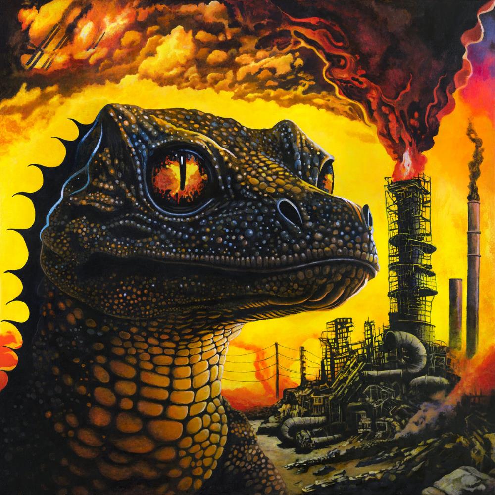 King Gizzard & The Lizard Wizard PetroDragonic Apocalypse; or, Dawn of Eternal Night: An Annihilation of Planet Earth and the Beginning of Merciless Damnation album cover
