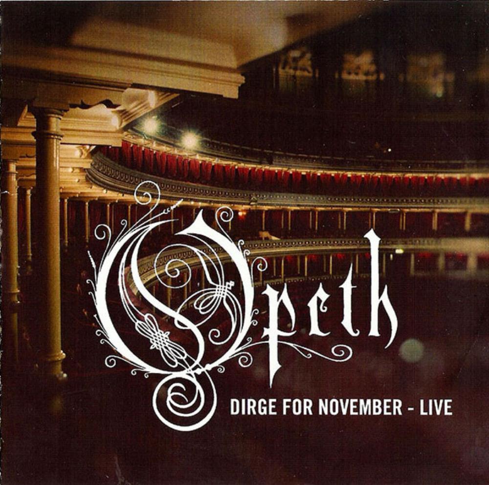 Opeth - Dirge for November - Live CD (album) cover