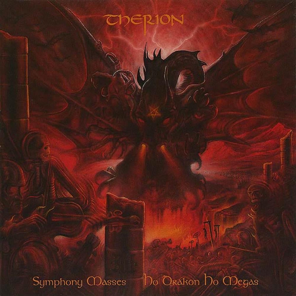 Therion - Symphony Masses - Ho Drakon Ho Megas CD (album) cover