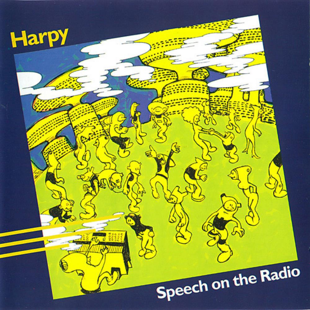 Harpy Speech on the Radio album cover